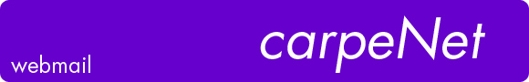carpeNet WebMail Logo